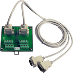 DN-09-2F Клеммный блок, 2 x DB9 