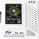 DL-302 CR Датчик температуры, влажности, точки росы и концентрации CO2 с функцией регистрации данных, DCON, Modbus RTU/TCP, MQTT