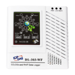 DL-303-WF CR Датчик температуры, влажности, точки росы и концентрации CO/CO2 с функцией регистрации данных, DCON, Modbus RTU/TCP, MQTT, Wi-Fi