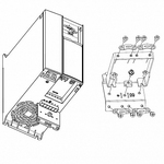 Комплект развязывающей панели для корпусов M4 и M5 132B0122