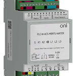 ПЛК W. Модуль учета водопотребления и контроля протечек Modbus RTU ONI