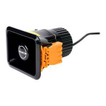 MSP-LPS-01(B) 12VDC Электронная рупорная сирена, монтаж в панель, размер 110 мм х 88 мм х 135 мм, питание 12VDC, звуковое давление 110 + 5 дБ, IP65, цвет черный