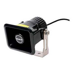 MSP-LBM-02(B) 12VDC Электронная рупорная сирена, для монтажа на крепление, размер 110 мм х 88 мм х 135 мм, питание 24VDC, звуковое давление 100 + 5 дБ, IP65, цвет черный