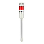 PTE-AMZ-1FF-R-B, led, пост.+ миг. свечение, 1 секция, 90-240 В AC, красный, корпус черный
