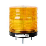MS115T-F00-Y Сигнальный маяк d=115?121мм, монтаж на шпильках 3?M5, LED модуль пост./мигающ. свечения: жёлтый, питание 12…24VAC/DC, IP65