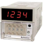 FX4S 100-240VAC, Счетчик/Таймер прямого и обратного счета, 4 цифры, W48 X H48 X L91mm, выход Релейный 1С + PNP