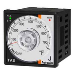 TAS-B4SJ3F Температурный контроллер, 1/16 DIN, аналоговый, ПИД регулирование, выход ТТР, термопара типа J, 32-572 F, 100-240VAC