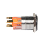 Кнопка S-Pro67 19 мм без фикс. с зеленой подсв. 230В EKF PROxima