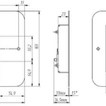 Индикатор шахтный МЮ.ИШВ.54.02.00 (M-Prime Steel Flat Part)