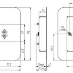 Индикатор шахтный МЮ.ИШВД43Д.01.00.00 (M-Prime Steel Flat LCD)