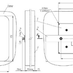 Индикатор шахтный МЮ.ИШВД43Д.01.00.00 (M-Prime Steel Flat LCD)