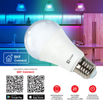 Умная лампа EKF Connect 8W WIFI RGBW E27