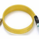 CBL-M12XMM8PRJ45-Y-200-IP67 Кабель патч-корд Gigabit Ethernet M12 X-coded 