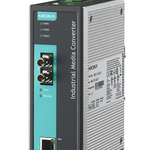 IMC-101-M-ST-T Медиаконвертер Ethernet 10/100BaseTX в 100BaseFX (многомодовое оптоволокно) в металлическом корпусе с расширенным диапазоном температур