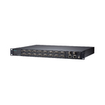 NPort S9650I-16B-2HV-IRIG-T 16-портовый преобразователь RS-232/422/485 (с выходом IRIG-B)  в Ethernet cо встроенным Ethernet-коммутатором (2 порта 10/100BaseT(X) - RJ45), питание 110/220 В пе