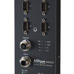 NPort 5450AI-M12-CT 4-портовый виброзащищенный преобразователь RS-232/422/485 в Ethernet с конформным покрытием