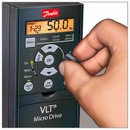Установка частотного преобразователя VLT Micro Drive FC 51